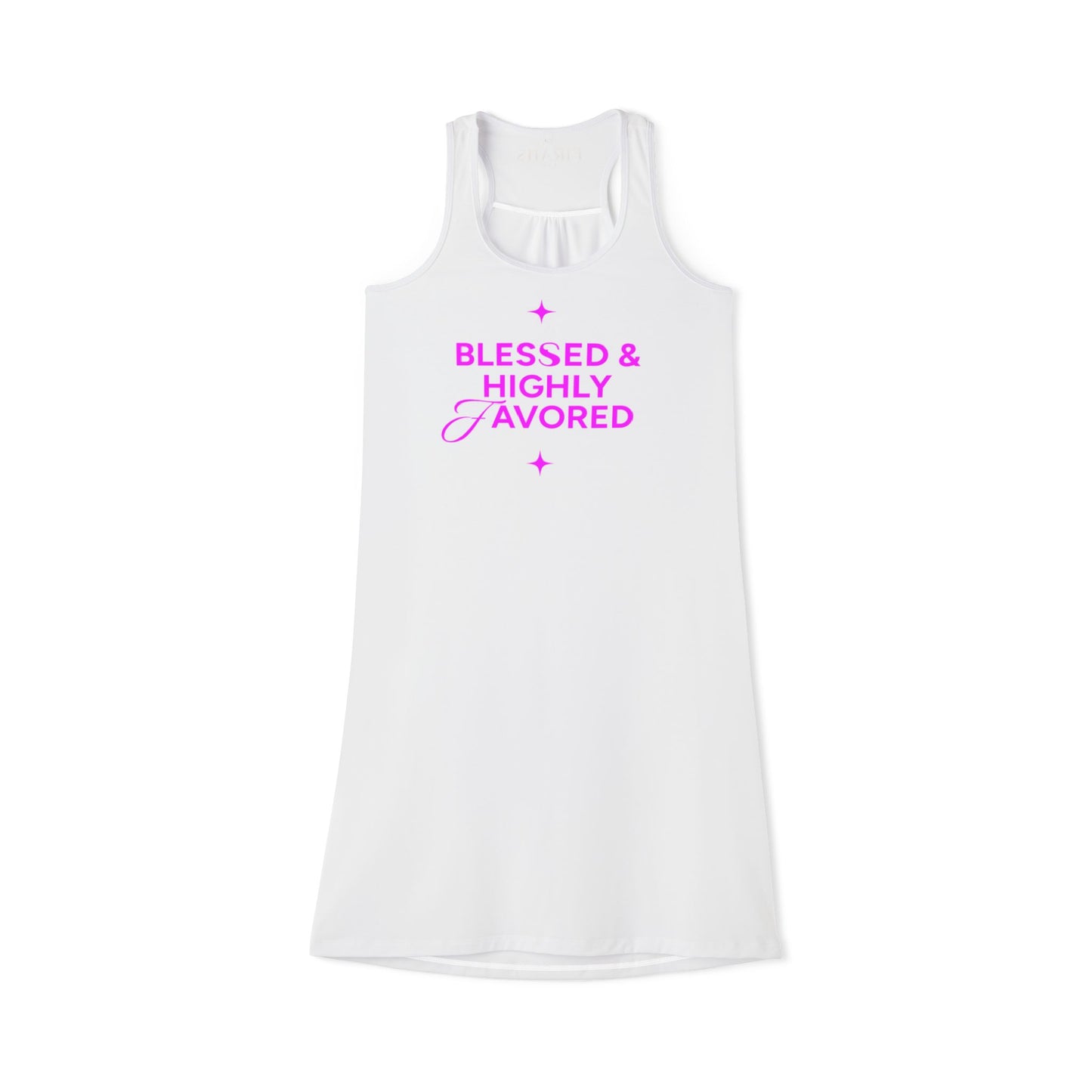 "Blessed & Highly Favored" Racerback Dress