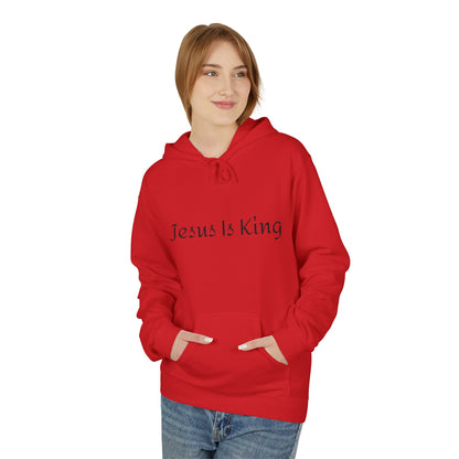 "Jesus Is King" Fleece Hoodie