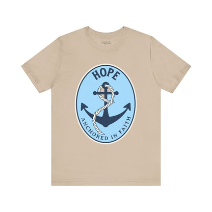 "Hope, Anchored By Faith" Tee