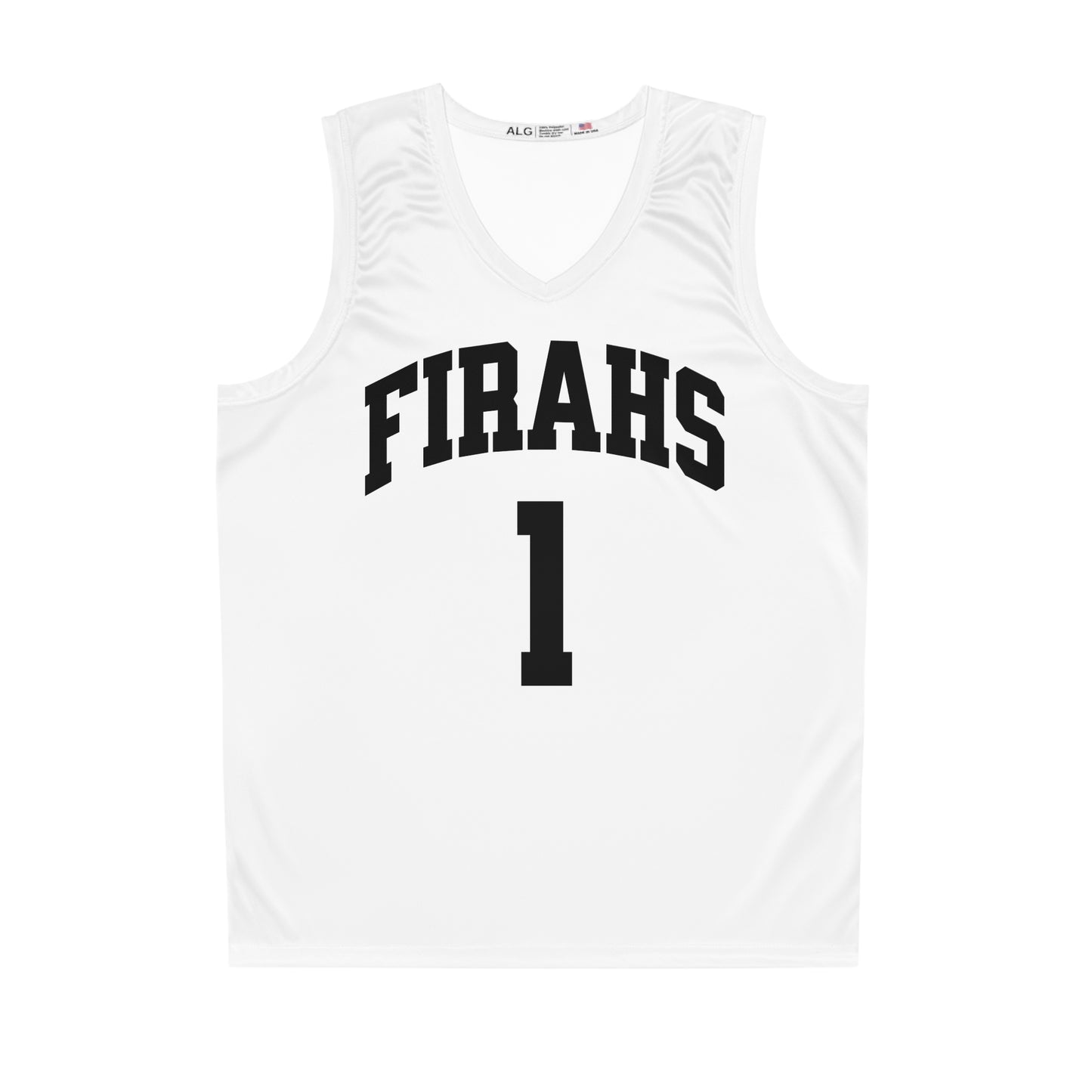 "Firahs Arch" Basketball Jersey