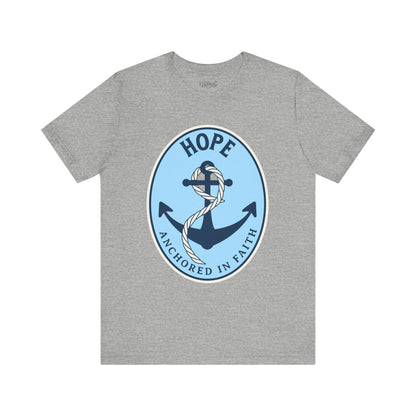 "Hope, Anchored By Faith" Tee