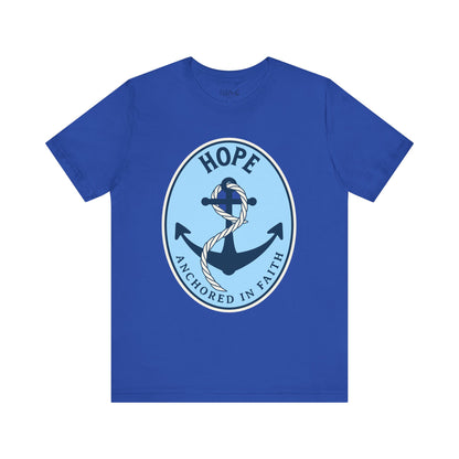 "Hope, Anchored By Faith" Tee