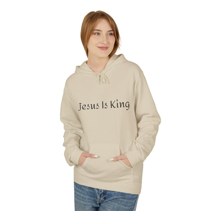 "Jesus Is King" Fleece Hoodie